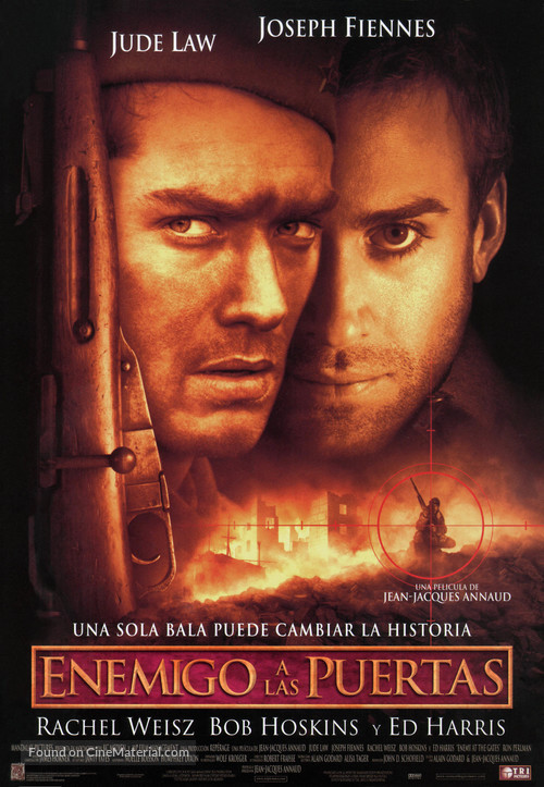 Enemy at the Gates - Spanish Movie Poster