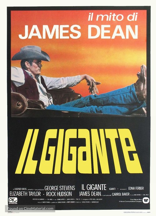 Giant - Italian Movie Poster