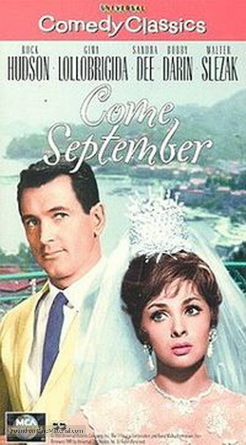 Come September - VHS movie cover