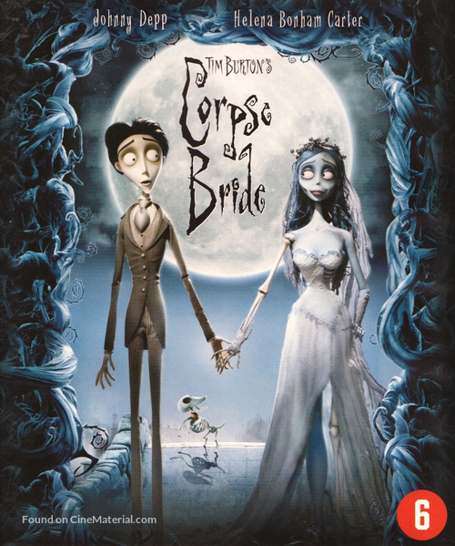 Corpse Bride - Dutch Blu-Ray movie cover