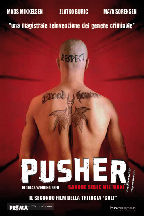 Pusher - Italian DVD movie cover