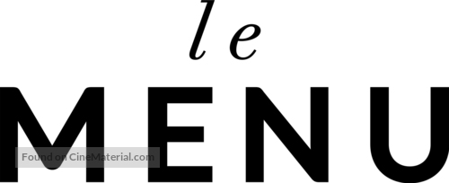 The Menu - French Logo