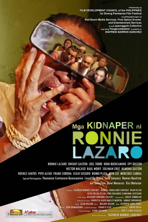 Mga kidnaper ni Ronnie Lazaro - Philippine Movie Poster