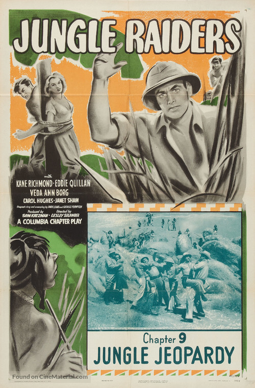 Jungle Raiders - Movie Poster