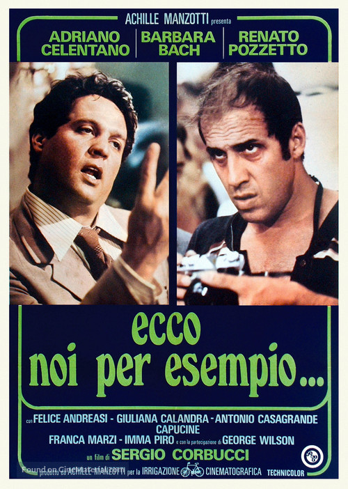 Ecco noi per esempio - Italian Movie Poster