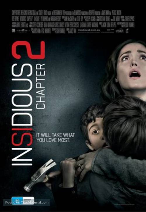 Insidious: Chapter 2 - Australian Movie Poster