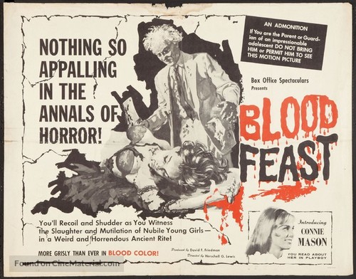 Blood Feast - Movie Poster