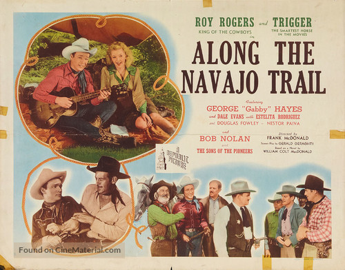 Along the Navajo Trail - Movie Poster