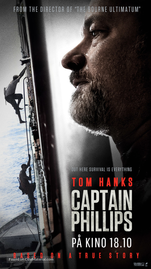 Captain Phillips - Norwegian Movie Poster