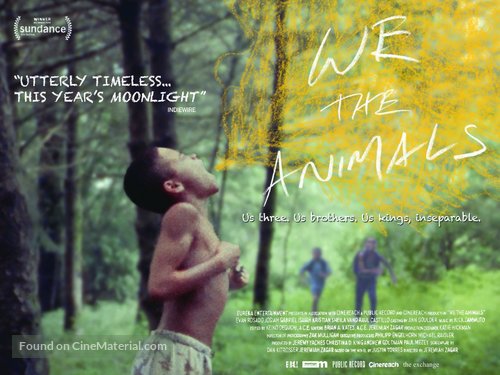 We the Animals - British Movie Poster