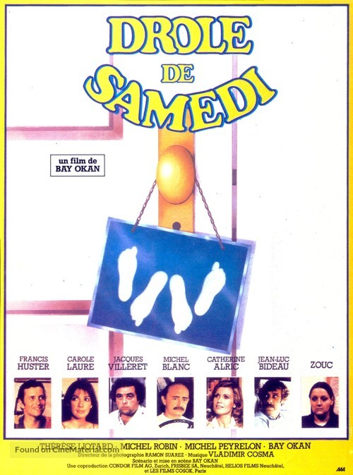 Dr&ocirc;le de samedi - French Movie Poster