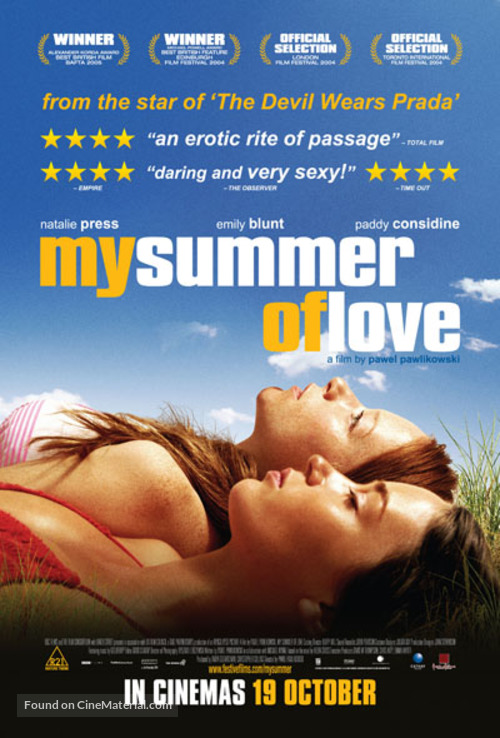 My Summer of Love - Singaporean Movie Cover