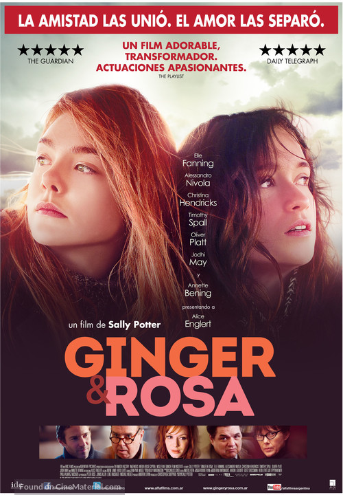 Ginger &amp; Rosa - Argentinian Movie Poster