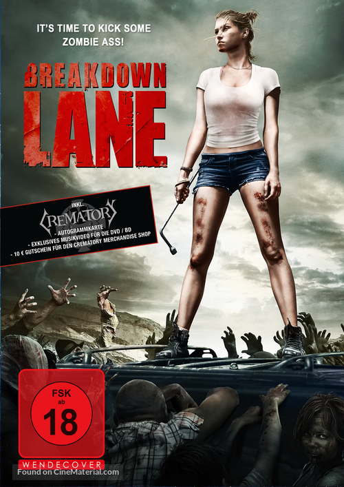 Breakdown Lane - German DVD movie cover