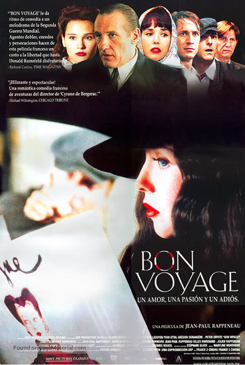 Bon voyage - Mexican Movie Poster