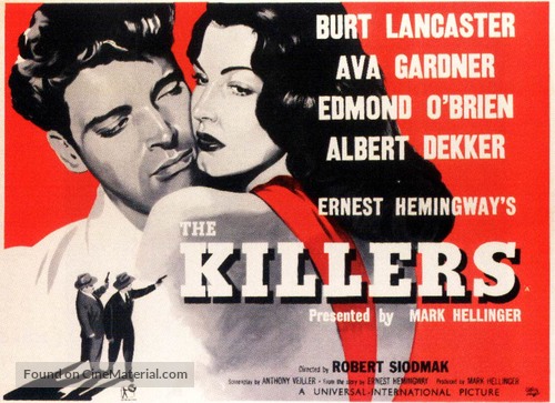 The Killers - British Movie Poster