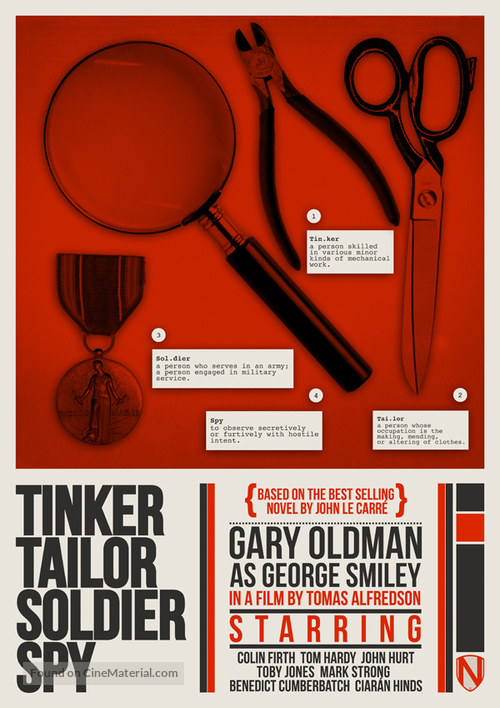 Tinker Tailor Soldier Spy - poster