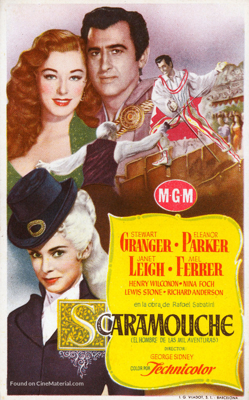 Scaramouche - Spanish Movie Poster