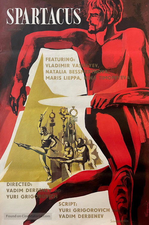 Spartakus - Russian Movie Poster