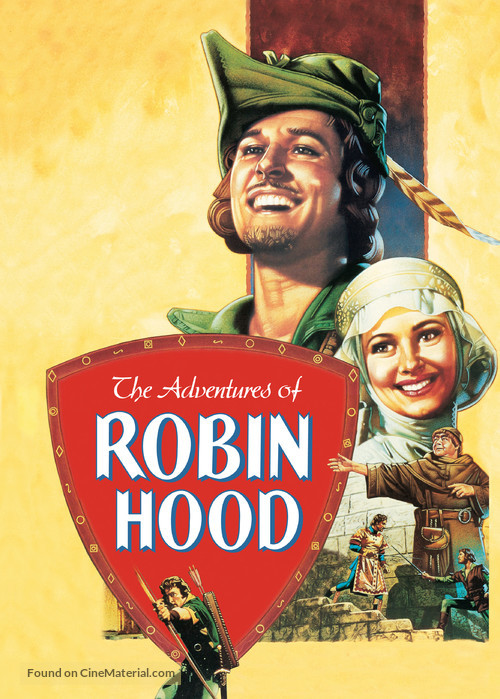 The Adventures of Robin Hood - DVD movie cover