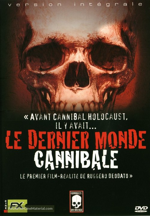 Ultimo mondo cannibale - French DVD movie cover
