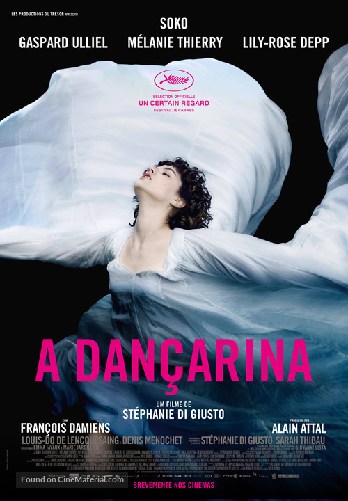 La danseuse - Portuguese Movie Poster