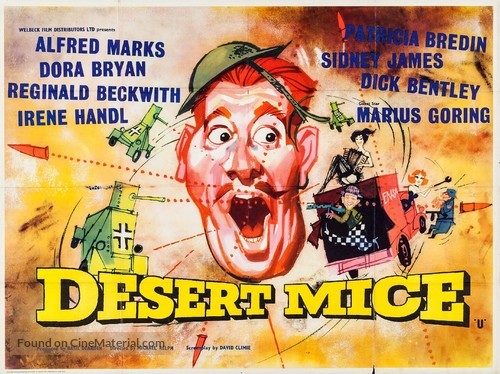 Desert Mice - British Movie Poster