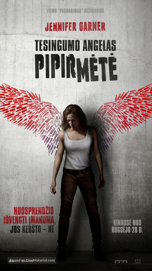 Peppermint - Lithuanian Movie Poster