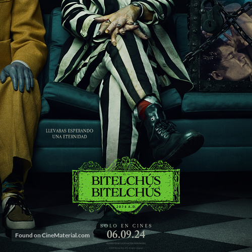 Beetlejuice Beetlejuice - Spanish Movie Poster