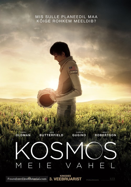 The Space Between Us - Estonian Movie Poster