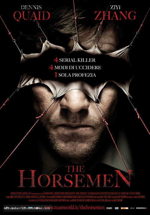 The Horsemen - Italian Movie Poster
