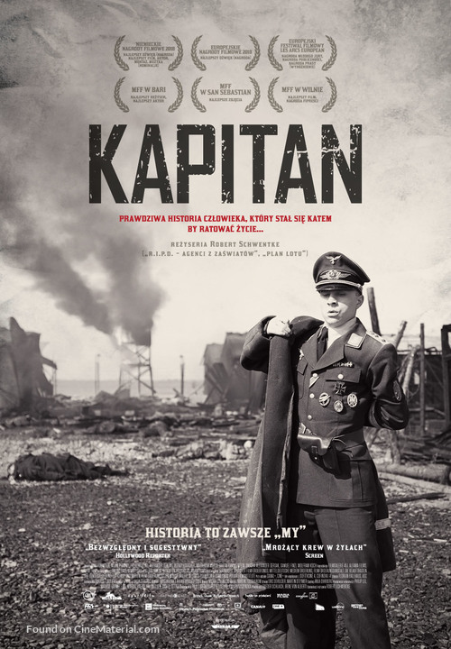 Der Hauptmann - Polish Movie Poster