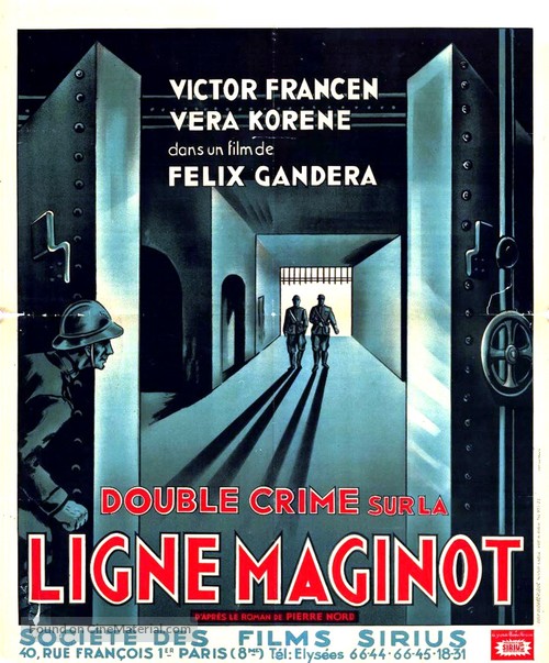 Double crime sur la ligne Maginot - French Movie Poster