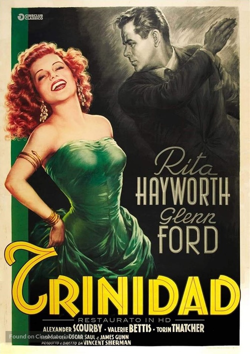 Affair in Trinidad - Italian DVD movie cover