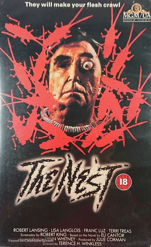 The Nest - British VHS movie cover