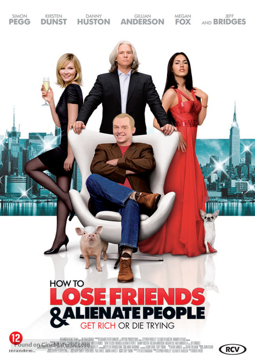 How to Lose Friends &amp; Alienate People - Dutch Movie Cover