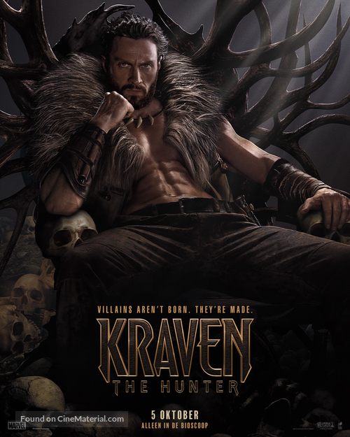 Kraven the Hunter - Dutch Movie Poster