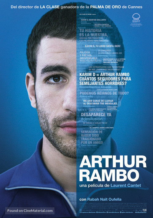 Arthur Rambo - Spanish Movie Poster