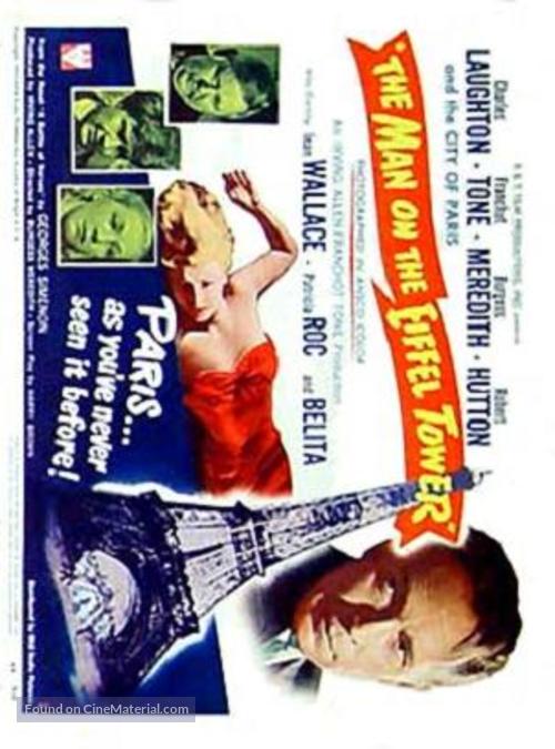 The Man on the Eiffel Tower - Movie Poster