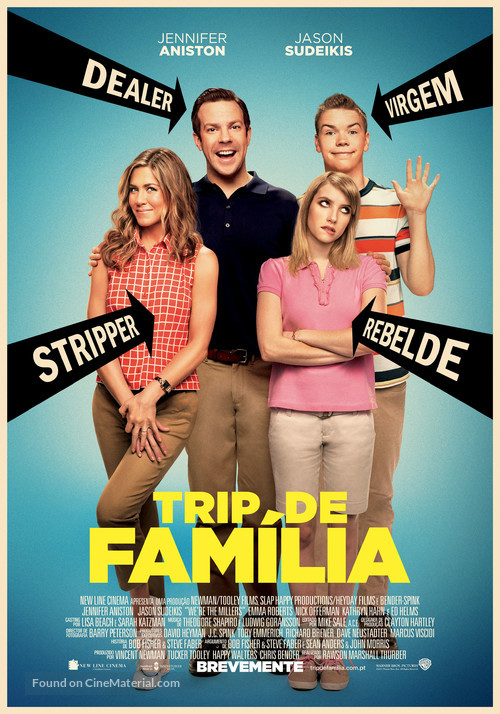 We&#039;re the Millers - Portuguese Movie Poster