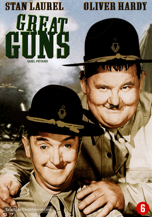 Great Guns - Dutch DVD movie cover