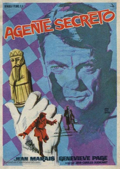 Mr. Stanislas geheim agent - Spanish Movie Poster