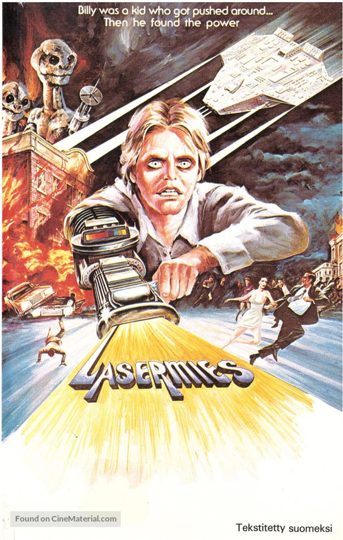 Laserblast - Finnish VHS movie cover