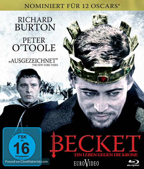 Becket - German Blu-Ray movie cover