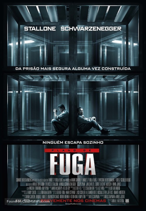 Escape Plan - Portuguese Movie Poster
