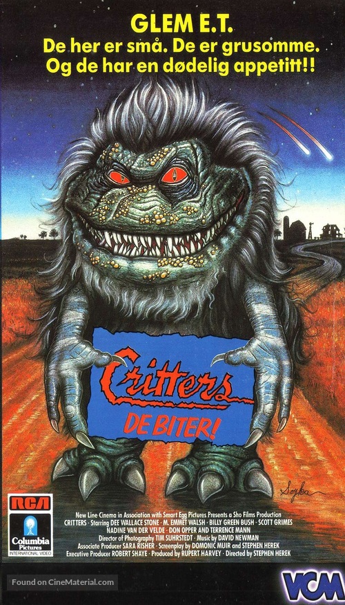 Critters - Dutch VHS movie cover