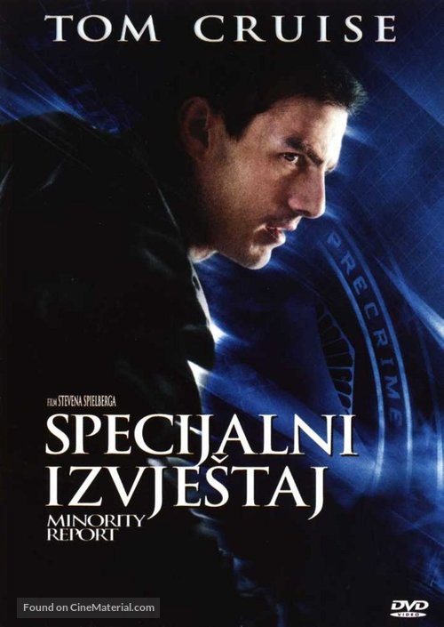 Minority Report - Croatian Movie Cover