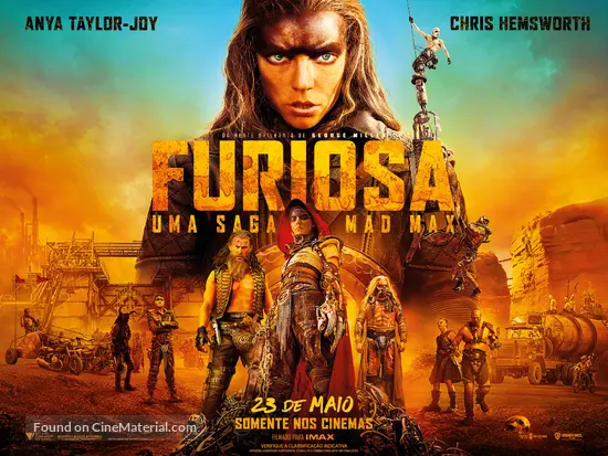 Furiosa: A Mad Max Saga - Brazilian Movie Poster