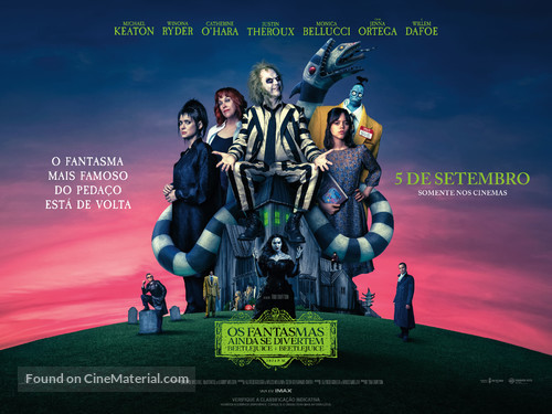 Beetlejuice Beetlejuice - Brazilian Movie Poster