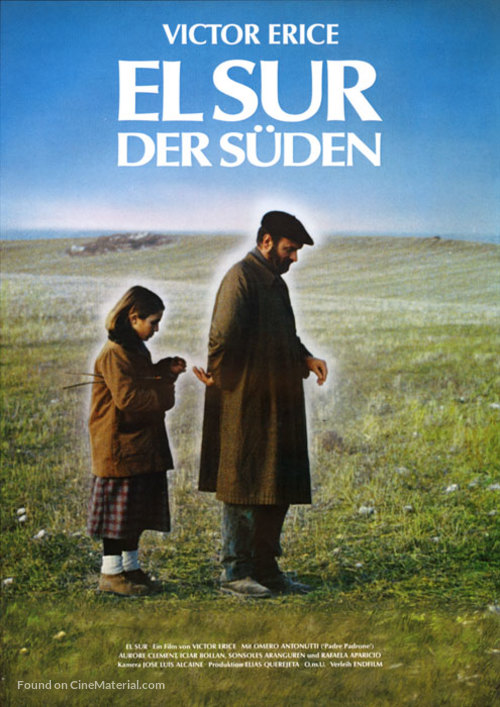 El sur - German Movie Poster